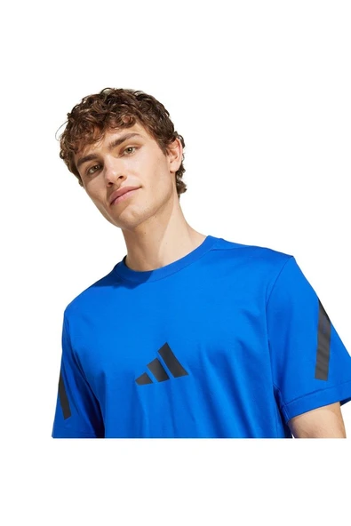 adidas Mavi  Erkek  T-shirt M Z.N.E. TEE JF6543 Mavi  Erkek  T-shirt M Z.N.E. TEE JF6543 - 8