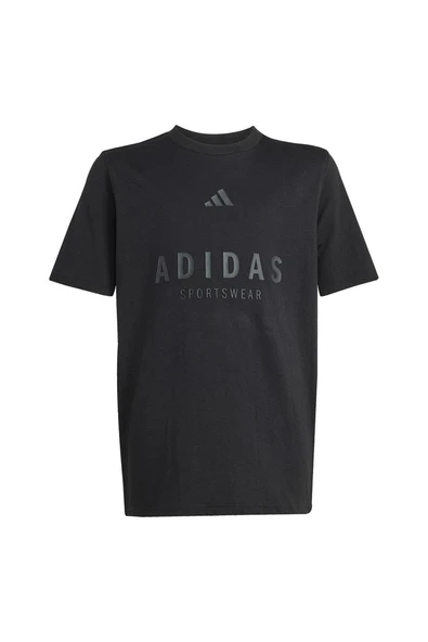 adidas Siyah  Çocuk  Şort J ALLSZN GFX T JC7616 - 1