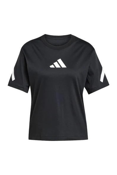 adidas Siyah  Kadın  T-shirt W Z.N.E. TEE JJ4778 Siyah  Kadın  T-shirt W Z.N.E. TEE JJ4778