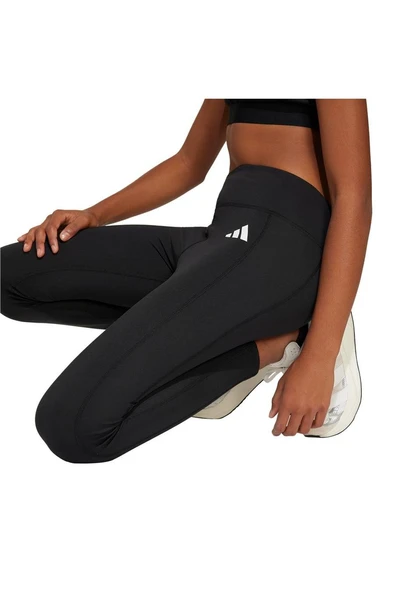 adidas Siyah  Unisex Çocuk  Tayt JG OPT GT P LEG JJ0986 - 5