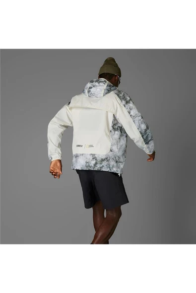 adidas Yeşil  Erkek  Ceket NG W.R AOP JKT JD5838 Yeşil  Erkek  Ceket NG W.R AOP JKT JD5838 - 9