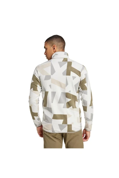 adidas Gri  Erkek  Ceket MT AOP FZ FL IX7719 Gri  Erkek  Ceket MT AOP FZ FL IX7719 - Resim 3