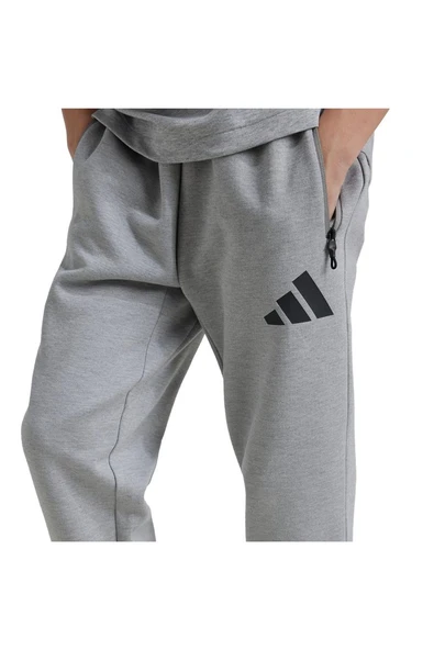 adidas Gri  Unisex Çocuk  Eşofman Altı J Z.N.E. PT JI7543 - Resim 2
