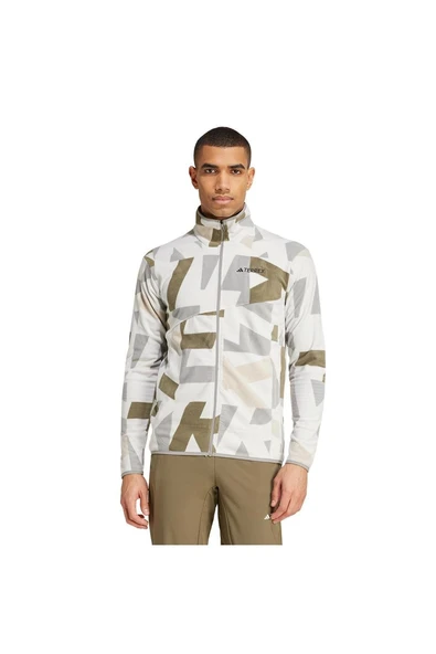 adidas Gri  Erkek  Ceket MT AOP FZ FL IX7719 Gri  Erkek  Ceket MT AOP FZ FL IX7719 ürün görseli 1