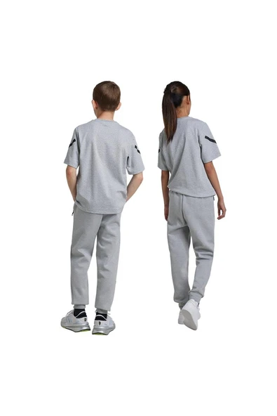 adidas Gri  Unisex Çocuk  Eşofman Altı J Z.N.E. PT JI7543 - Resim 4