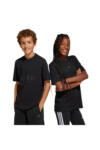adidas Siyah  Çocuk  Şort J ALLSZN GFX T JC7616 - 8