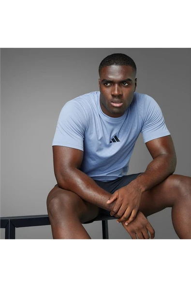 adidas Renkli  Erkek  T-shirt POWER 3S TEE JI8216 Renkli  Erkek  T-shirt POWER 3S TEE JI8216 - Resim 9