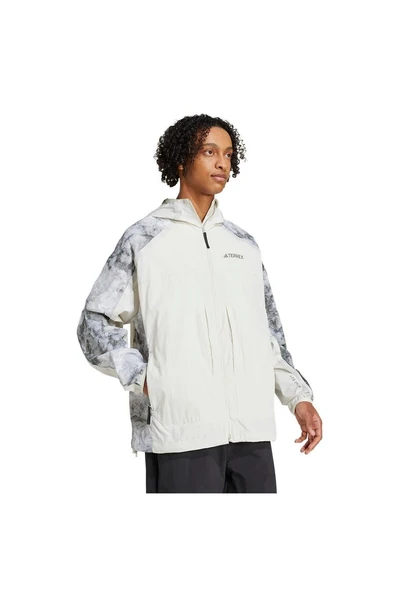 adidas Yeşil  Erkek  Ceket NG W.R AOP JKT JD5838 Yeşil  Erkek  Ceket NG W.R AOP JKT JD5838 - 3