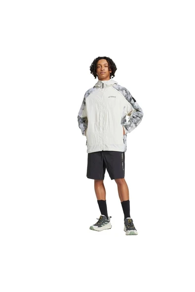 adidas Yeşil  Erkek  Ceket NG W.R AOP JKT JD5838 Yeşil  Erkek  Ceket NG W.R AOP JKT JD5838 - 4