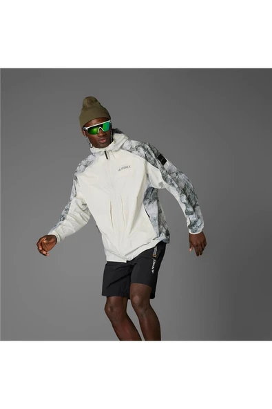 adidas Yeşil  Erkek  Ceket NG W.R AOP JKT JD5838 Yeşil  Erkek  Ceket NG W.R AOP JKT JD5838 - 8