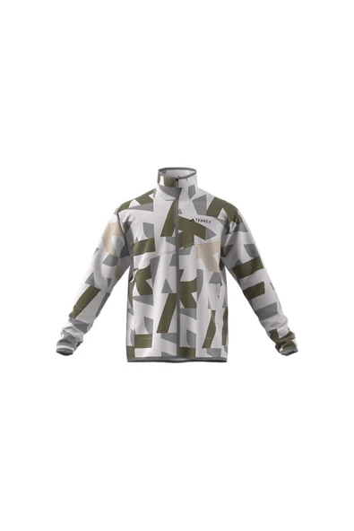 adidas Gri  Erkek  Ceket MT AOP FZ FL IX7719 Gri  Erkek  Ceket MT AOP FZ FL IX7719 - Resim 7