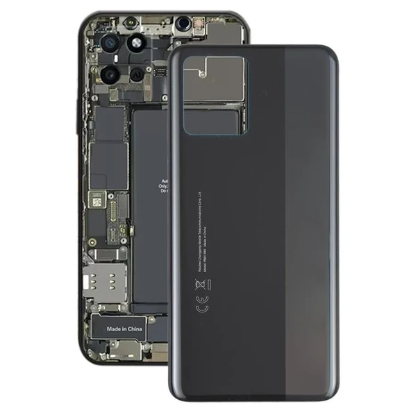 Cbtx Oppo Realme 8 4g Rmx3085 Pil Arka Kapağı İçin Siyah - 3