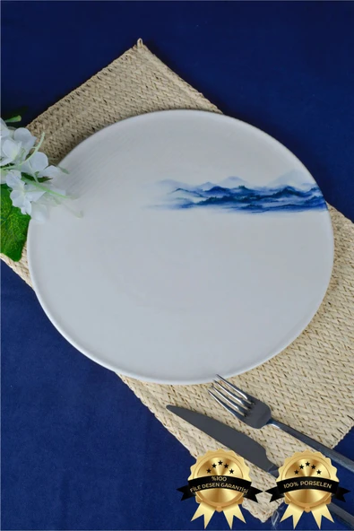 Farika Porselen Toros 2'li Porselen Pizza Tabağı