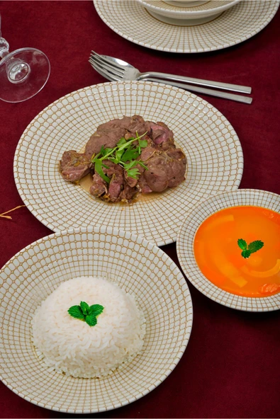 Farika Porselen Petek 18 Parça 6 Kişilik Porselen Yemek Takımı - 3