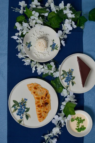 Farika Porselen Arya 24 Parça 6 Kişilik Porselen Yemek Takımı - 3