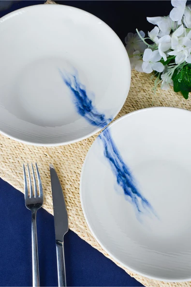 Farika Porselen Toros 2'li Porselen Salata Tabağı - 2