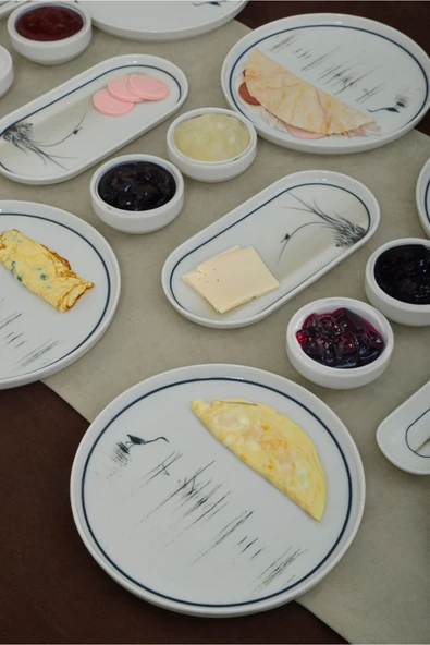 Farika Porselen Kuşadası 16 Parça 6 Kişilik Porselen Kahvaltı Takımı - 3