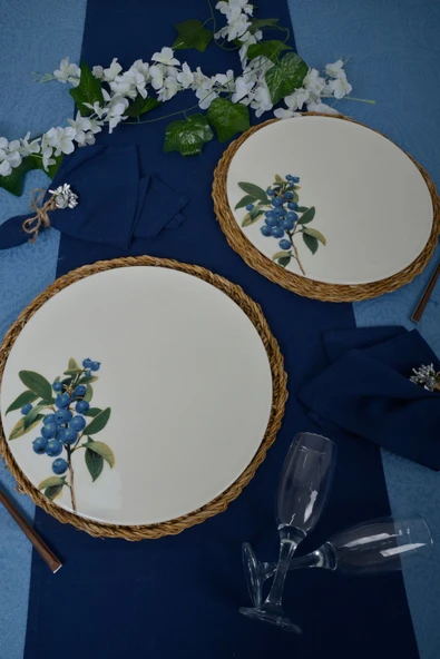 Farika Porselen Arya 32 Cm 2'li Pizza Tabağı Seti - 2