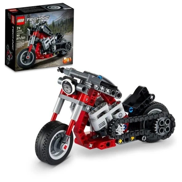 LEGO Technic Motosikletten Maceraya Bisiklet Yapı Seti 42132 Multicolor