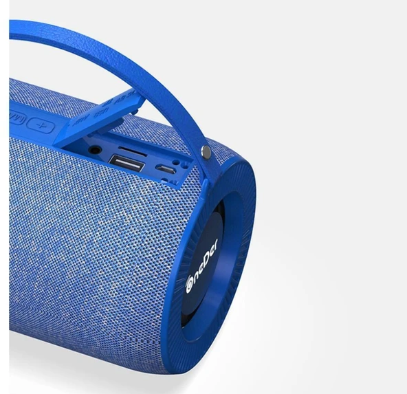 QASUL Yüksek Ses Kalitesi El Tipi Kablosuz Bluetooth Hoparlör  1500mah Pil Kumaş Tasarım - 3