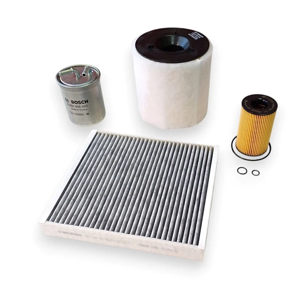 Skoda Roomster 2011-2015 1.6 Dizel CAY Motor Bosch Filtre Seti - 3