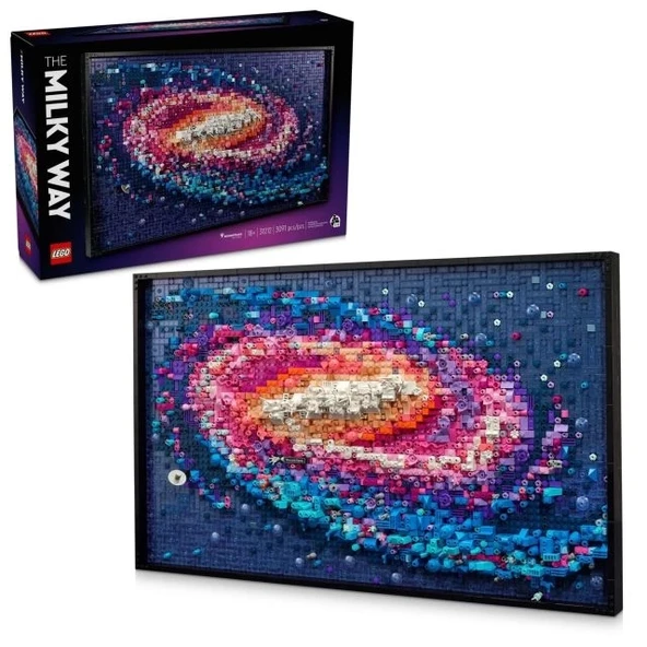 LEGO Art Samanyolu Galaksi Duvar Sanatı Dekoru (31212)