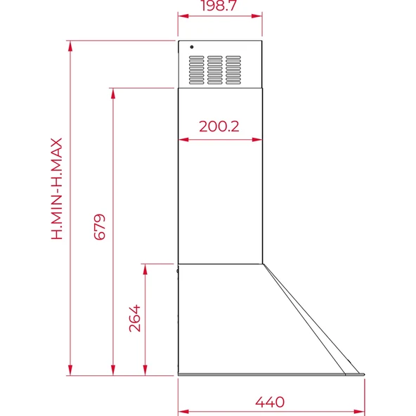 Teka Dos 60.2 VN  Vanilya Country Davlumbaz - 5