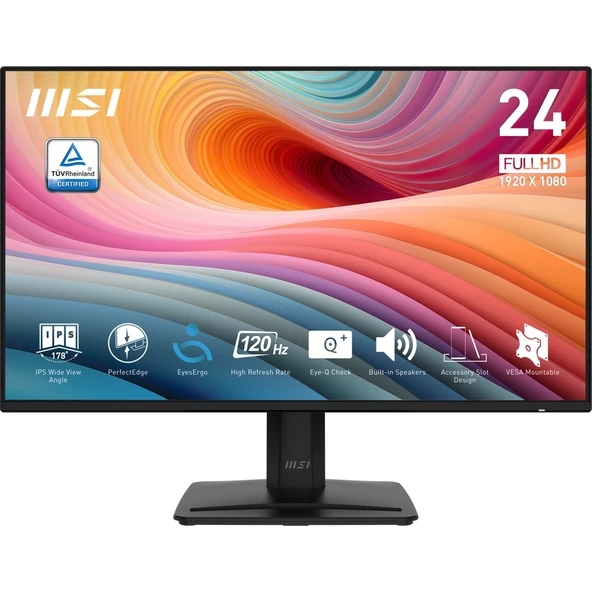 MSI 23.8" PRO MP242A E2 1920x1080 (FHD)  FLAT IPS 120HZ 1MS ADAPTIVE-SYNC MONITOR