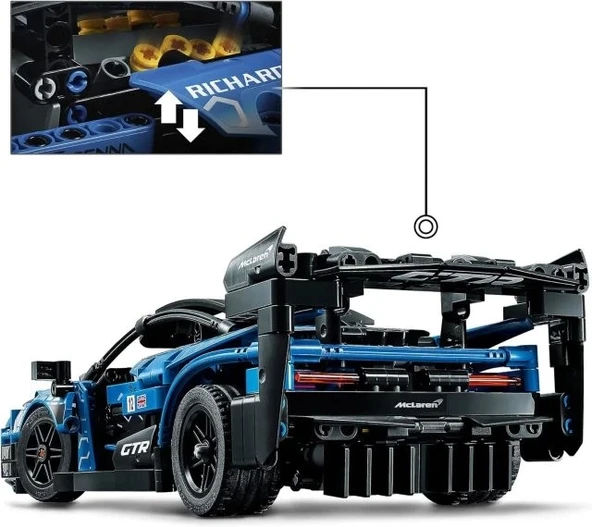 LEGO Technic McLaren Senna GTR™ 42123 Oyuncak Araba Modeli Yapı Seti - 3