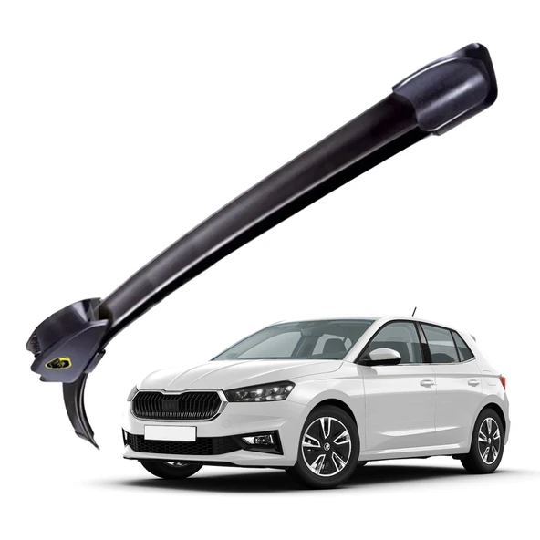 Mega Oto Market RBW Otomobil Sileceği Muz Silecek Takımı 60/40 cm 24/16 inch Audi A1 - Seat Toledo - Skoda Fabia ile uyumlu