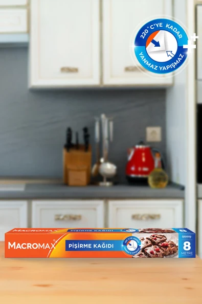 Macromax Pişirme Kağıdı 8 Metre - 3