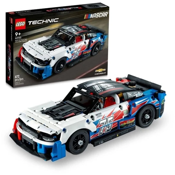 LEGO Technic NASCAR Chevrolet Camaro ZL1 Yapı Seti 42153 Multi-color