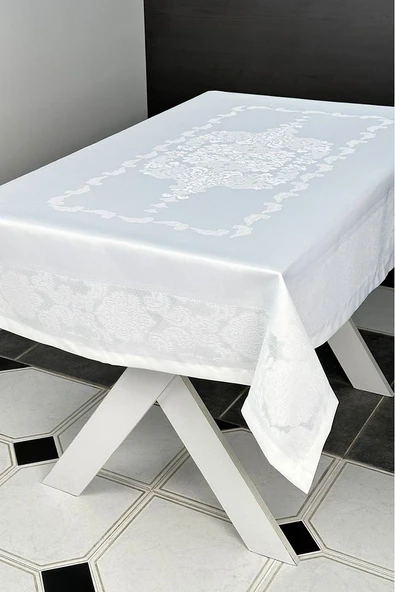 Jumbo Jakar Siyah Sıvı Geçirmez Kumaş 110x160 Masa Örtüsü - 6