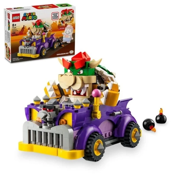 LEGO Super Mario Bowser'ın Kas Arabası Genişletme Seti 71431 Multicolor