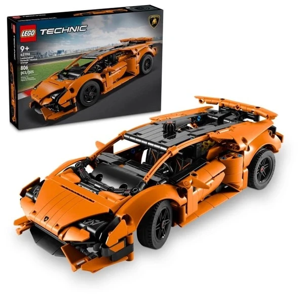 LEGO Technic Lamborghini Huracán Tecnica Yapı Oyuncağı 42196 Multicolor