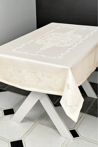 Jumbo Jakar Siyah Sıvı Geçirmez Kumaş 110x160 Masa Örtüsü - 11