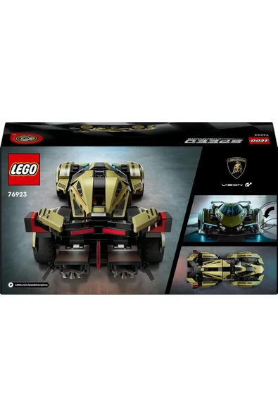 LEGO ® Speed Champions Lamborghini Lambo V12 Vision GT Süper Araba 76923 –10 Yaş ve Üzeri Set(230 P.) - 2