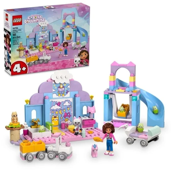 LEGO Gabby'nin Oyuncak Evi Gabby'nin Kedi Bakımı Hayvanı Oyun Seti
