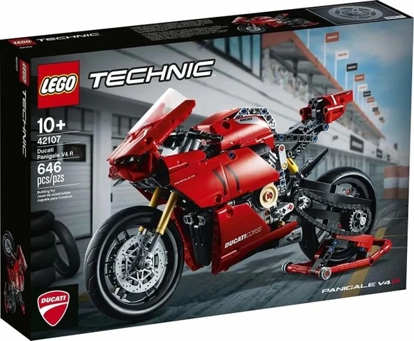LEGO Technic Ducati Panigale V4 R Motosiklet 42107 Yapı Seti