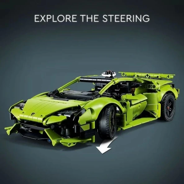 LEGO Technic Lamborghini Huracan Tecnica Araba Yapım Seti - 4
