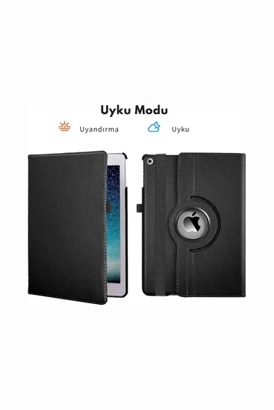 iPad 11. Nesil 2025 A16 Uyumlu 360° Yatay Dikey Dönebilen Deri Tablet Kılıfı - Resim 10