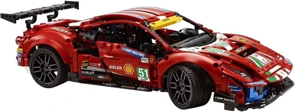 LEGO Technic Ferrari 488 GTE “AF Corse #51” 42125 Model Kiti - 8