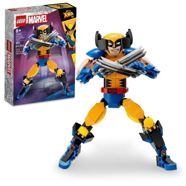 LEGO Marvel Wolverine İnşaat Figürü Yellow/Black/Blue