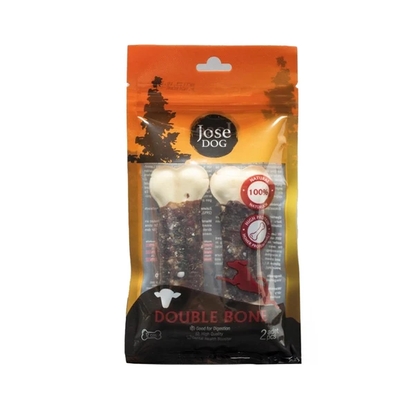 Jose Dog Double Bone 2'li Köpek Kemiği 12cm