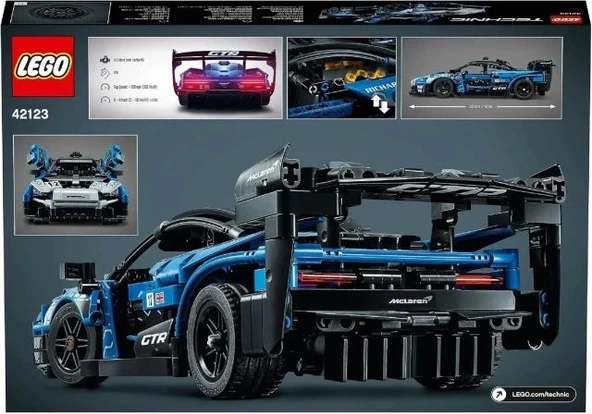 LEGO Technic McLaren Senna GTR™ 42123 Oyuncak Araba Modeli Yapı Seti - 8