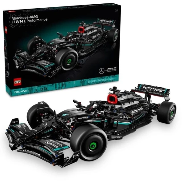 LEGO Technic Mercedes-AMG F1 W14 E Performans Yapı Seti 42171