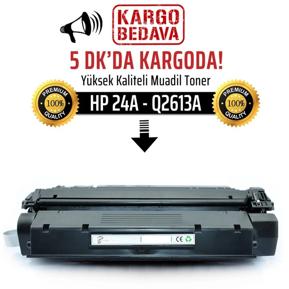 HP Q2624A Muadil Toner /NP/24A/Laserjet 1150