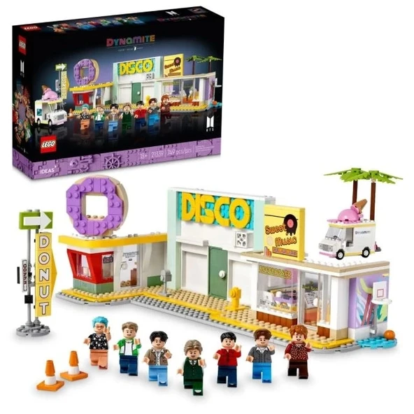 LEGO Ideas BTS Dinamit Model Kiti 21339 Multicolor
