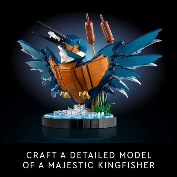 LEGO Icons Yalıçapkını Kuş Modeli Yaratıcı Seti - 3