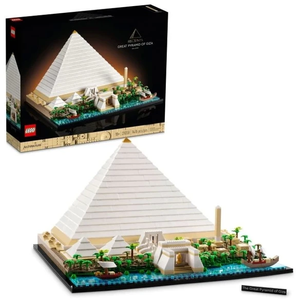 LEGO Architecture Büyük Giza Piramidi Seti - 21058 Green